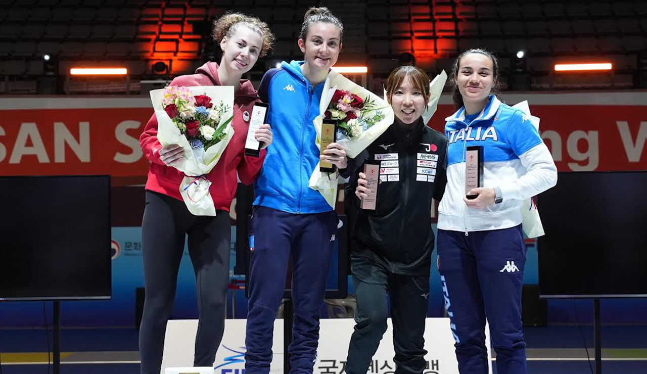 Scherma, Coppa del Mondo di fioretto: a Busan, la jesina Elena Tangherlini è oro