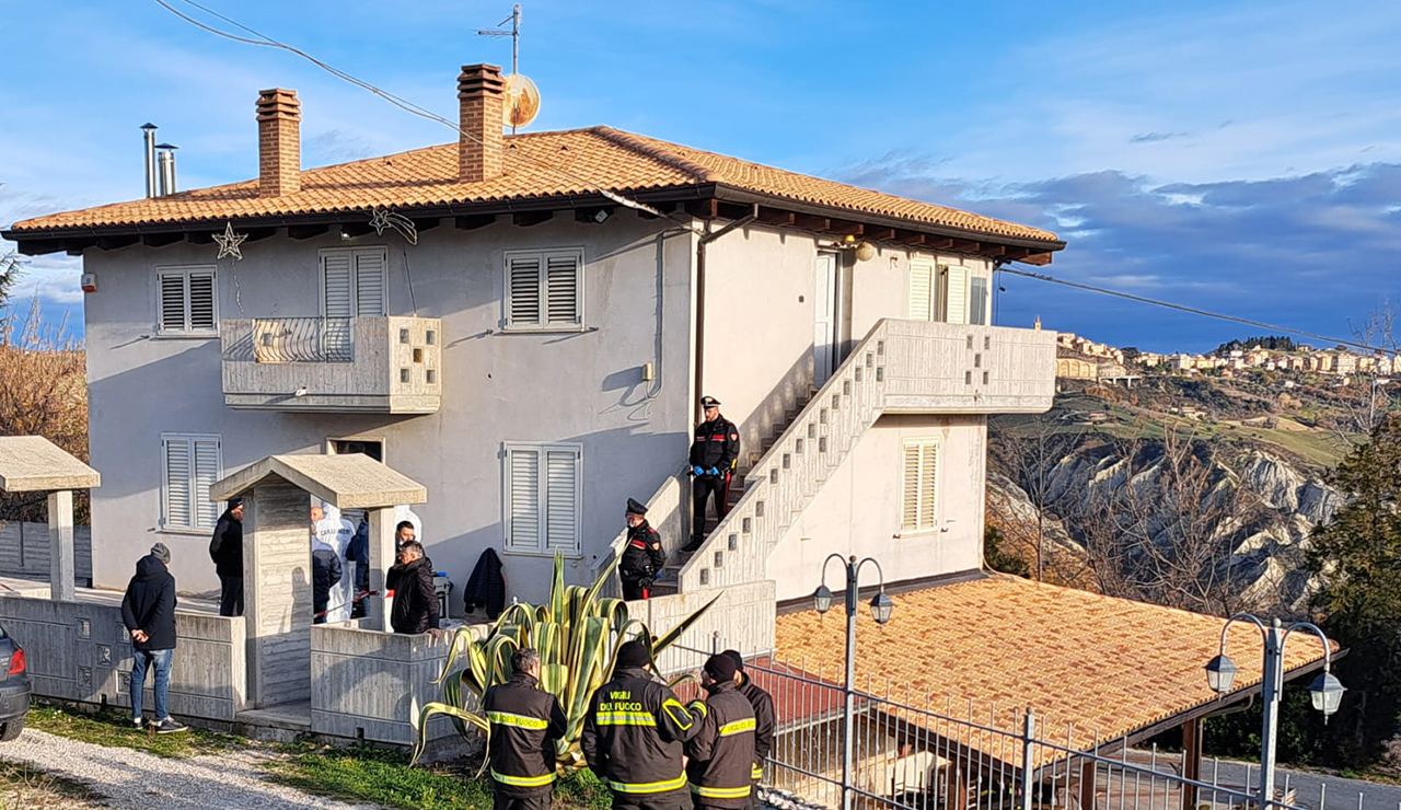 Femminicidio di Ripaberarda, la casa dell'accaduto