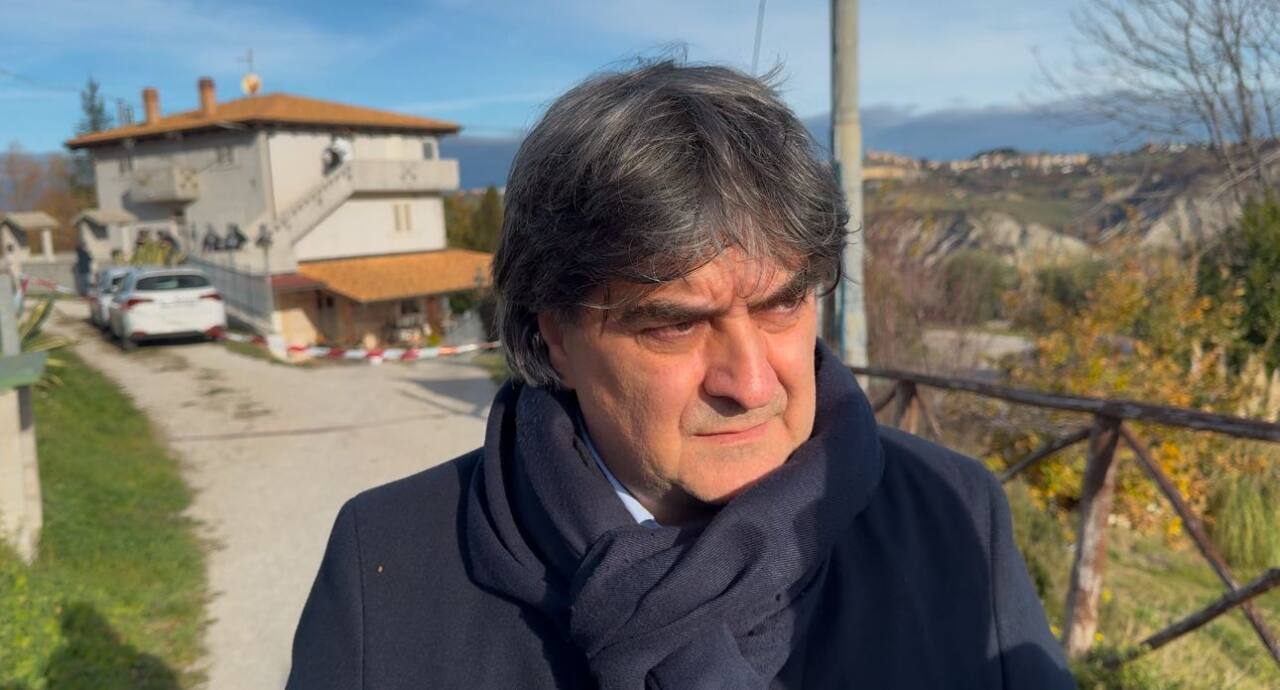 Il sindaco di Castignano Fabio Polini