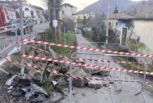 Con l’auto contro un muretto, incidente a Roccafluvione