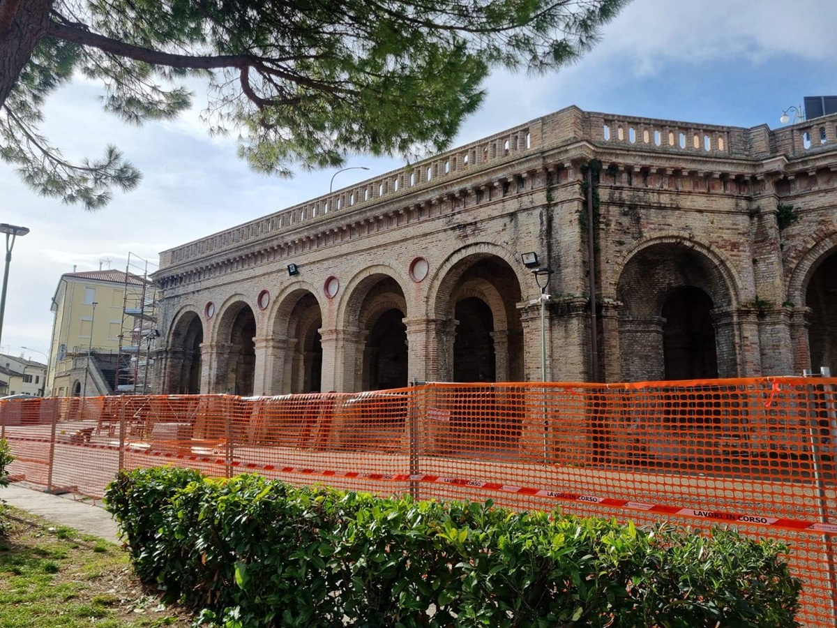 I lavori iniziati al Foro Boario di Osimo