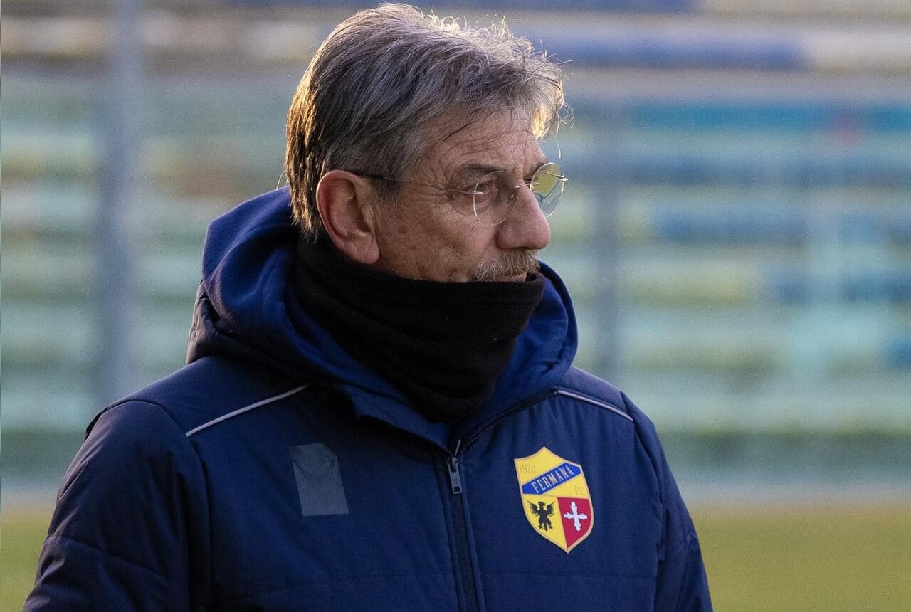 Fabio Brini, allenatore della Fermana