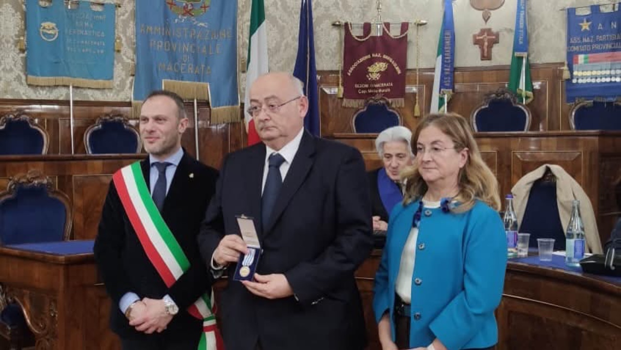 Pierdominici riceve la Medaglia d'Onore