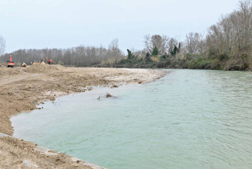 Montemarciano, sopralluogo all’alveo dell’Esino per il ripascimento di Marina