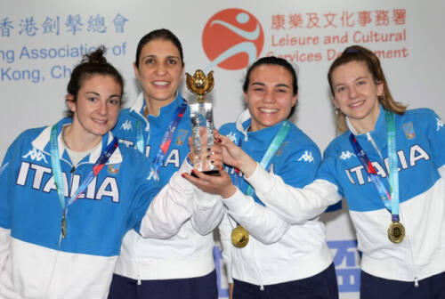 Scherma, la jesina Elena Tangherlini centra l’oro a squadre con l’Italia in Coppa del Mondo