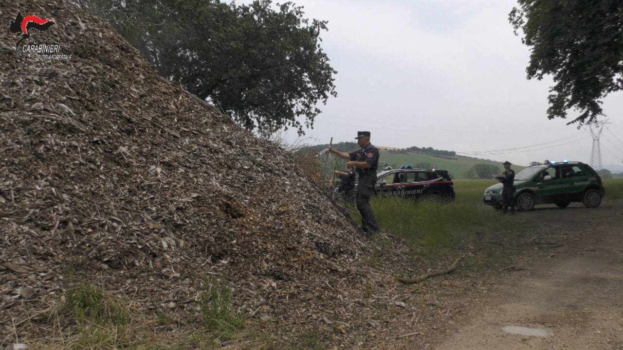 I controlli dei carabinieri Forestali del NIPAAF lungo i corsi dei fiumi nelle Marche