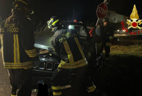 Recanati, incidente stradale tra due auto in località Cerretano