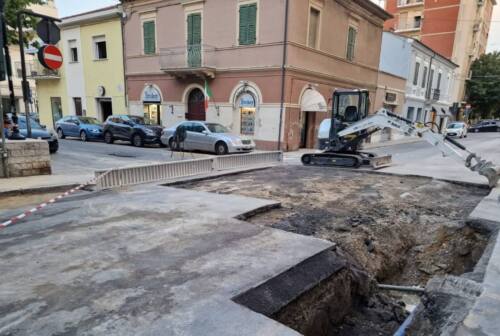 Falconara, ripartono i lavori per sostituire la condotta idrica in centro. Ecco come cambia la viabilità