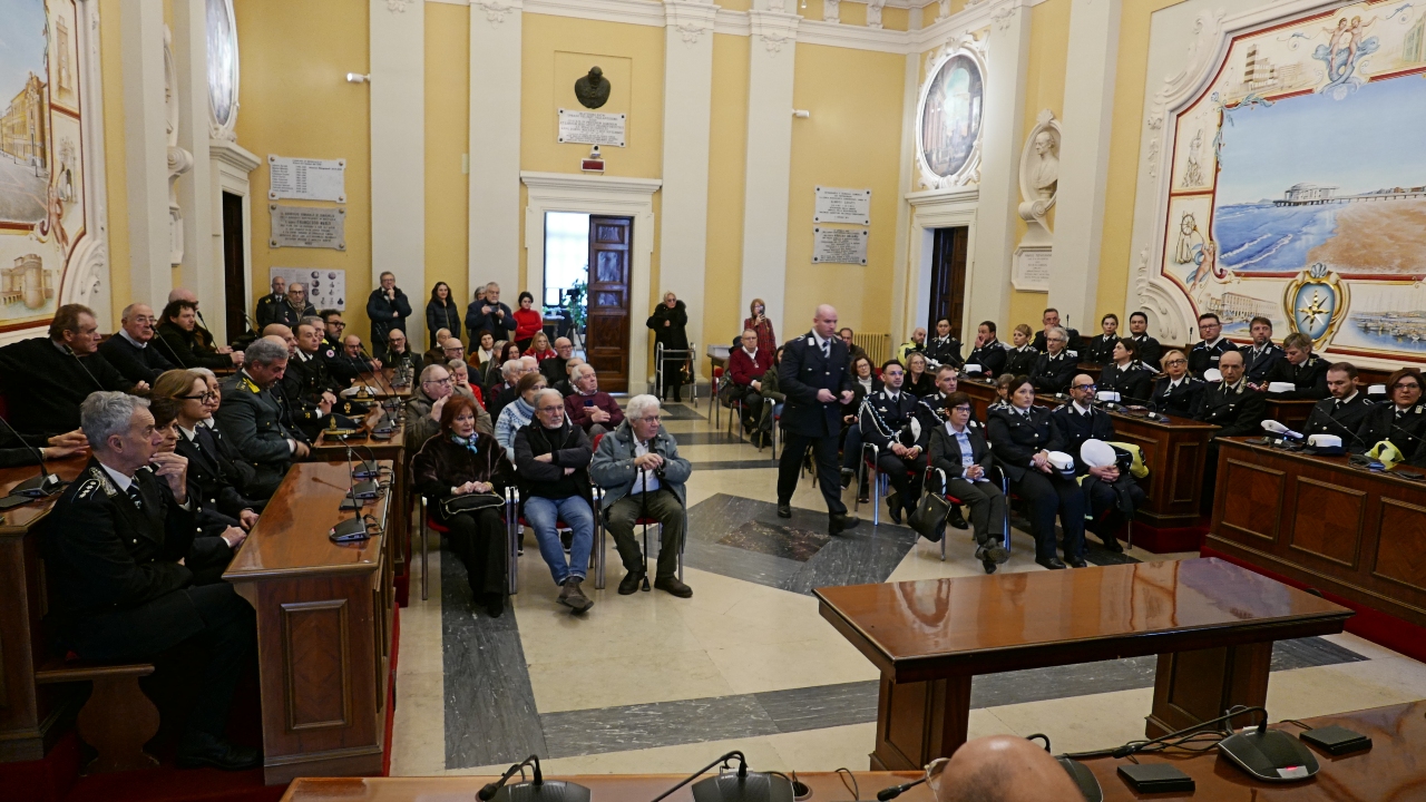 L'incontro della polizia locale di Senigallia con la comunità, in occasione della giornata del 20 gennaio 2025, san Sebastiano